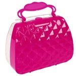 Набор детской декор., косметики Bondibon Eva Moda, CRD 33х28х13,3 см; косметичка-сумочка; тени для век -6шт.(5,5г) / блеск для губ -3шт.(1,5г) / помада -4шт.(2,4г) / заколки -2шт. / аппликатор -1шт. / кисть -1шт.,арт.J-1055.