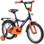 Велосипед NOVATRACK 16" ASTRA синий, тормоз нож, крылья, багажник, полная защ.цепи