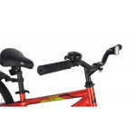 Велосипед NOVATRACK 20", JUSTER,  красный, тормоз ножной, защита  А-тип, пластиковые крылья