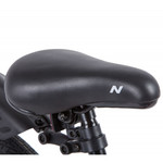 Велосипед NOVATRACK 20", JUSTER,  чёрный, тормоз ножной, защита  А-тип, пластиковые крылья