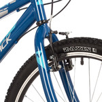 Велосипед NOVATRACK 24" RACER сталь 12'', сине-зеленый, 6 скор. TZ500/TS-38/SG-6S, V-brake