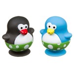 Игр. наб. для купания с брызгалкой, Bondibon, ПИНГВИНЫ, 2 шт., pvc