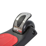 Самокат-кикборд Novatrack RainBow, подростковый, складной, широкие свет.колеса PU 120*90,ватер стике