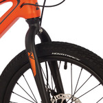 Велосипед NOVATRACK 20" TIGER, магнезиевая.рама, оранжевый, 6-скор, TY21/TS38, диск.тор.STG
