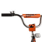 Велосипед NOVATRACK 20" URBAN чёрный, защита А-тип, тормоз нож, крылья и багажник хром