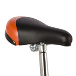 Велосипед NOVATRACK 20" URBAN чёрный, защита А-тип, тормоз нож, крылья и багажник хром