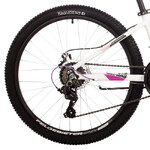 Велосипед NOVATRACK 24" KATRINA, алюм.рама 12" белый, 21-скор, TY200/EF41/TZ21, диск.тор.STG