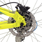 Велосипед NOVATRACK 24" EXTREME, алюм.рама 11", салатовый, 8-скор,RD360/EF505/TZ500, дисковый гидрав