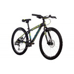 Велосипед NOVATRACK 24" EXTREME алюм. 13, черный, 8 скор. RD360/TS71, диск.торм.STG, жёсткая алюмини