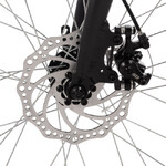 Велосипед NOVATRACK 24" EXTREME алюм. 13, черный, 8 скор. RD360/TS71, диск.торм.STG, жёсткая алюмини