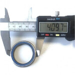 Рулевая колонка Neco H384AEM, ZS44/56, 1 1/8", алюм.чашки, пром.подшипники, черный