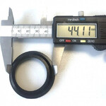 Рулевая колонка Neco H384AEM, ZS44/56, 1 1/8", алюм.чашки, пром.подшипники, черный