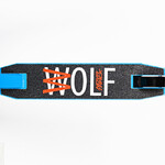 Самокат Novatrack Wolf JR, 100 мм, синий