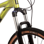 Велосипед STINGER 27.5" PYTHON STD зеленый, алюминий, размер 16"
