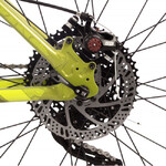 Велосипед STINGER 27.5" PYTHON STD зеленый, алюминий, размер 16"