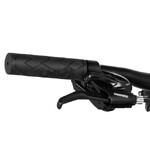 Велосипед NOVATRACK 24" EXTREME алюм. рама 11", синий-белый, 7 скор., TY300/EF41/TZ500-7, V-brake