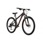 Велосипед FOXX 26" PACIFIC черный, алюминий, размер 14