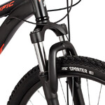 Велосипед FOXX 26" PACIFIC черный, алюминий, размер 14