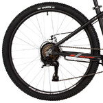 Велосипед FOXX 26" PACIFIC черный, алюминий, размер 14