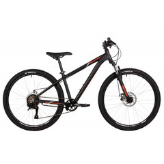 Велосипед FOXX 26" PACIFIC черный, алюминий, размер 14