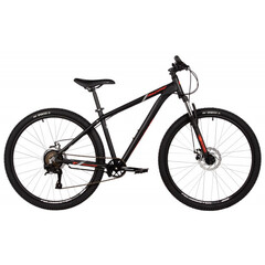 Велосипед FOXX 27.5" PACIFIC черный, алюминий, размер 16