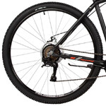 Велосипед FOXX 29" PACIFIC черный, алюминий, размер 20