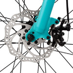 Велосипед NOVATRACK 24" KATRINA, алюм.рама 10" зелёный-фиолетовый, 7 скор, TY300/EF41/TZ500, диск.