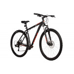 Велосипед FOXX 29" PACIFIC черный, алюминий, размер 22