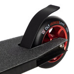 Самокат Novatrack Wolf 30, 100 мм, черный с красным