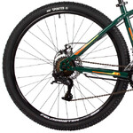Велосипед FOXX 27.5" AZTEC зеленый, сталь, размер 16