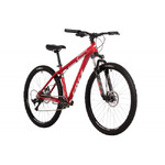 Велосипед FOXX 27.5" PACIFIC красный, алюминий, размер 16