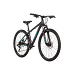 Велосипед FOXX 27.5" AZTEC черный, сталь, размер 16