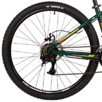 Велосипед FOXX 26" AZTEC зеленый, сталь, размер 14
