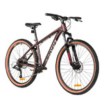 Велосипед FOXX 29" MERIDIAN коричневый, алюминий, размер 22