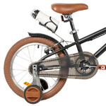 Велосипед NOVATRACK 14" VALIANT, сталь, чёрный, полная защита цепи, ручной передний и задний тормоз,