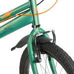 Велосипед FOXX 20" DIFFER зелёный,  стальная рама, 6 скор., Microshift MS21/Microshift TS38, тормоз