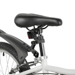 Велосипед FOXX 20" JASMINE белый,  стальная рама, 6 скор., Microshift MS21/Microshift TS38,  тормоз