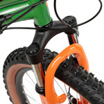 Велосипед FOXX 24" CAIMAN JR зеленый, сталь, размер 12"
