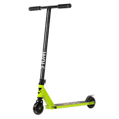 Самокат Novatrack Wolf 10, 100 мм, зеленый
