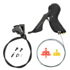 ТОРМОЗ ДИСКОВЫЙ ГИДРАВЛИЧЕСКИЙ SHIMANO TIAGRA в сборе с шифтером, лев/перед, под 140MM ротор, гидрол
