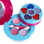 Набор детской декор. косметики Bondibon Eva Moda, CRD 25,5*19*7,5 см; косметичка-пирожное с зеркальцем, тени для век 11 оттенков (6,5г), блеск для губ 6 оттенков (3,6г), аппликатор 2 шт., арт.10390B.