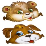 Набор для творчества  BONDIBON. Набор ободков. Собачка и Мишка.