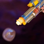 Пистолет Bondibon «ФАНТАСТИКА», свет, звук, проекция, вибрация, подвижные элементы, BOX