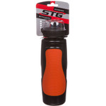 Велофляга STG  DC-BT-55 700мл защитной крышкой черн/красн.