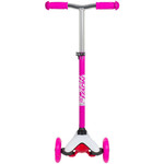 Самокат для детей Novatrack Disco-kids Print, колеса PU пер.120*24  задн.76*24мм, эргономичны