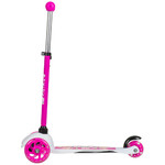 Самокат для детей Novatrack Disco-kids Print, колеса PU пер.120*24  задн.76*24мм, эргономичны