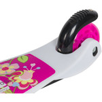 Самокат для детей Novatrack Disco-kids Print, колеса PU пер.120*24  задн.76*24мм, эргономичны