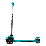 Самокат для детей Novatrack Disco-kids Start, свет.колеса PU пер.120*24  задн.76*24мм, эргоно