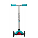 Самокат для детей Novatrack Disco-kids Start, свет.колеса PU пер.120*24  задн.76*24мм, эргоно