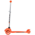 Самокат Novatrack Disco-kids Basic для детей, свет.колеса PU пер.120*24  задн.76*24мм, эргоно